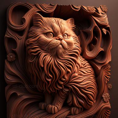 3D model st Persian cat (STL)